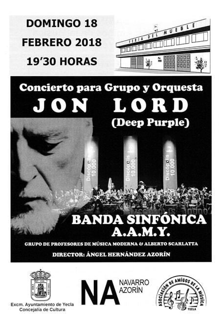 Amigos de la Música de Yecla - Concerto Jon Lord