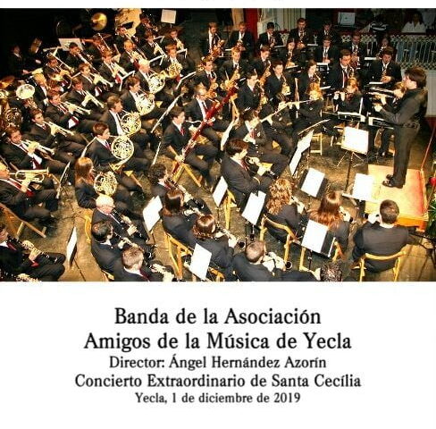 Yecla Santa Cecília 2019 Programa
