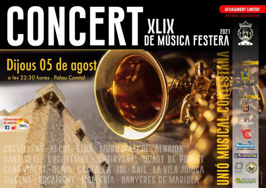 Unió Musical Contestana - XLIX Concert de Música Festera 2021
