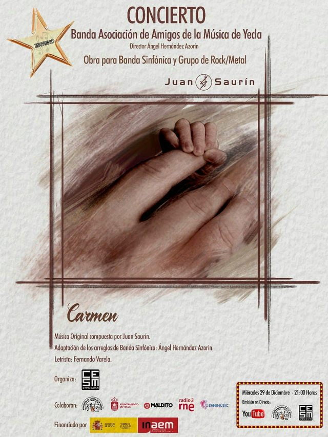 Amigos de la Música de Yecla - Juan Saurín - Carmen