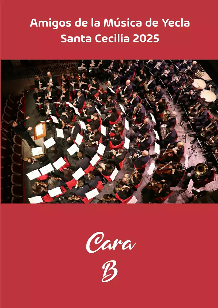 amigos de la música de yecla concierto santa cecilia 2025