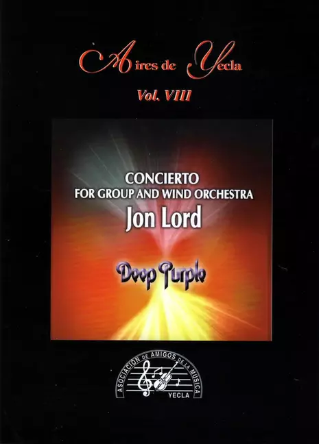 aires de yecla 8, concerto for group and wind orchestra. jon lord